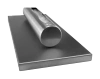 Biokominek wolnostojący Stainless inox