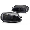 Lampy przednie VW Golf 7 17-19 LED drl seq black