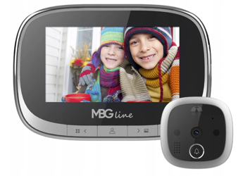 Wizjer LCD 3" dzwonek judasz wizjer do drzwi czujnik