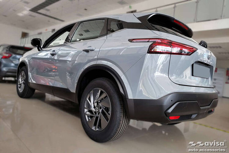 Nakładka na zderzak tylny Nissan Qashqai 3 (Czarna)