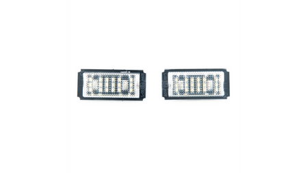 Podświetlenie tablicy rejestracyjnej LED BMW E46 2Door Facelift 2003-2006 chrome