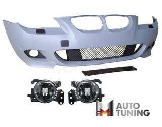 ZDERZAK P. BMW E60 07-10 M-TECHNIK Z PDC SRA HALOG