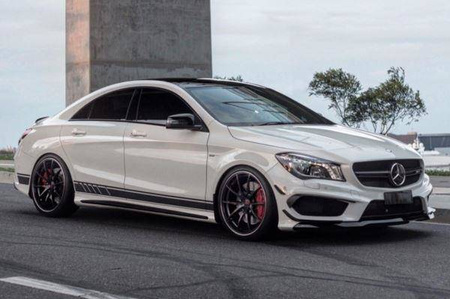 SPLITERY ZDERZAKA AERO MERCEDES W117 CLA 13-16