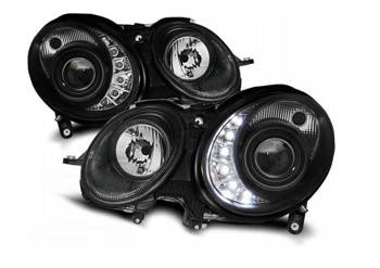 Lampy Nowe Mercedes W211 E-klasa 02-06 Black Led