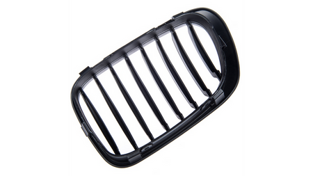 Grill sportowy pojedyncze żeberka Matt Black BMW 3 E46 przed liftem 1999-2003