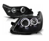 Lampy przednie Citroen C4 Angel Eyes black