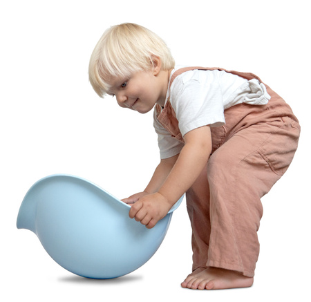 Muszelka Bilibo Pastel - Pudrowy róż