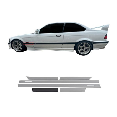 ZESTAW LISTEW BOCZNYCH  BMW E36 COUPE 91-98