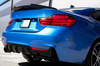 DYFUZOR BMW F32 F33 PERFORMANCE GLOSSY -O---O-