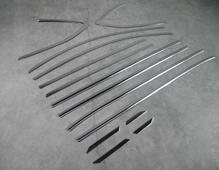 Listwy wokół szyb bocznych HYUNDAI TUCSON 2015-20