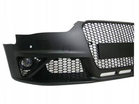 ZDERZAK AUDI A4 B8 11-15 LOOK RS4 PDC / SRA BLACK