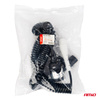 Przewód spiralny naczepy TIR 2x 7 PIN 15 PIN typ N/S 5m 24V AMIO-04381