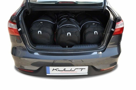 KIA RIO LIMOUSINE 2012-2016 TORBY DO BAGAŻNIKA 4 SZT
