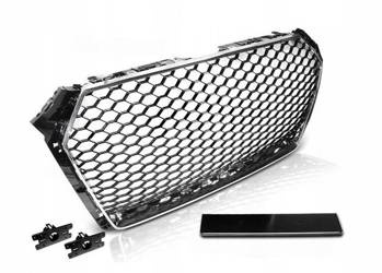 Grill atrapa sport AUDI A4 B9 15-19 chrom