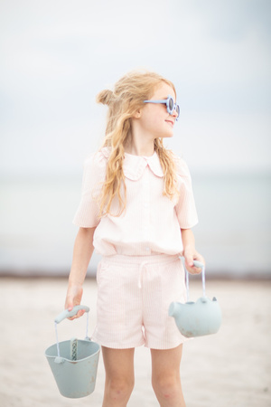 Silikonowe Wiaderko Konewka Scrunch - Błękitny