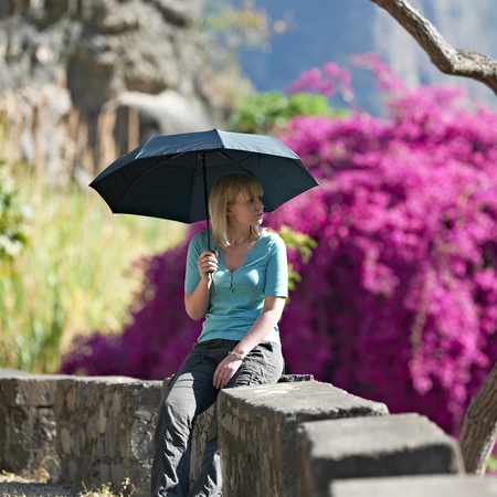 Parasolka automatyczna Lifeventure - Black