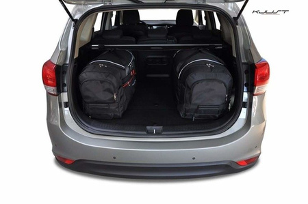 KIA CARENS 2013+ TORBY DO BAGAŻNIKA 4 SZT