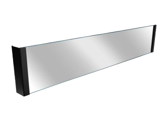 Szyba do biokominka wiszącego 900x400