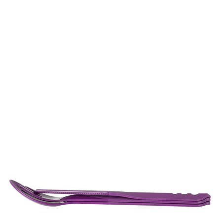 Sztućce turystyczne Lifeventure - Purple