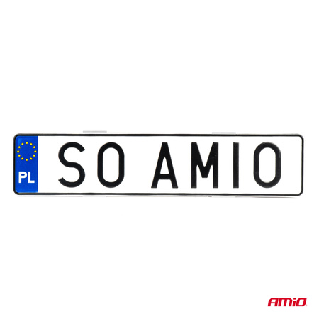 Uchwyt mocowanie tablicy rejestracyjnej AMIO-04339