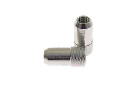 Nakrętki M12x1.5 Alu 42mm D1Spec Orginal Silver Stożek Hexagon