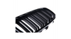Grill sportowy podwójne żeberka Matt Black BMW 1 F20 F21 przed liftem 2011-2015