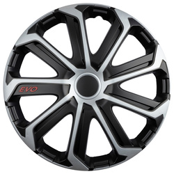 Kołpak samochodowy Evo black&silver 16" cali
