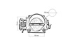 Škrticí klapka TurboWorks GM LS1/LS2/LS3/LS6/LS7 102mm