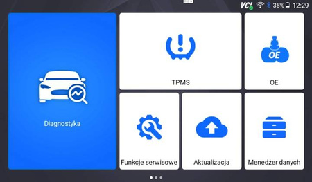 TESTER DIAGNOSTYCZNY RS910 PRO TS CZUJNIKI TPMS x4