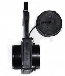 Spust do wody ze zbiornika w przyczepie, kamperze