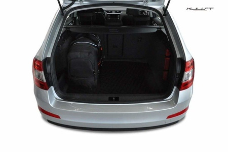 SKODA OCTAVIA KOMBI 2013+ TORBY DO BAGAŻNIKA 5 SZT