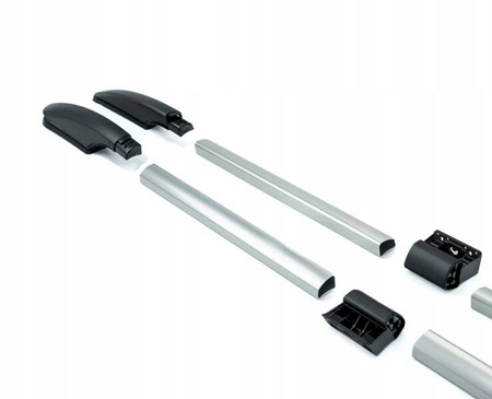 Relingi dachowe bagażnik do FORD TRANSIT TOURNEO CUSTOM 2013- SHORT | CHROM