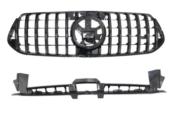 GRILL ATRAPA MERCEDES W167 C167 24+ PANAMERICANA CZARNY POŁYSK