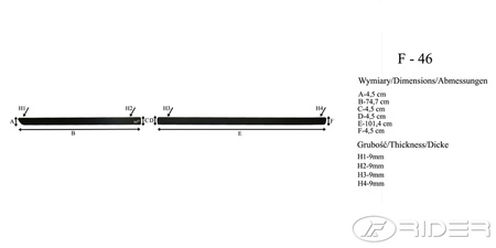 Fiat Tipo SW listwy boczne