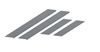 Progi One Line Mercedes GLK X204 SUV 5 2007-2015 - Połysk