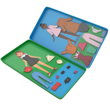 Gra magnetyczna The Purple Cow - Ubieranki