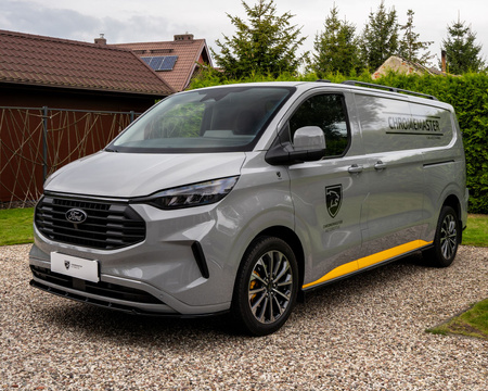 Relingi dachowe Ford Transit Custom II V710 L2 | LWB 2023- Czarny LONG
