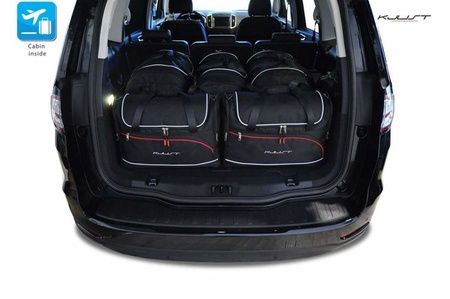 FORD GALAXY 2015+ TORBY DO BAGAŻNIKA 5 SZT