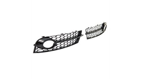 Ramki do halogenów Gloss Black AUDI TT 2006-2014