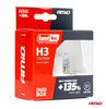 Żarówki halogenowe H3 12V 55W LumiTec NEXT GENERATION +135% DUO AMIO-04403