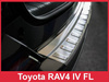 Nakładka na zderzak tylny TOYOTA RAV4 4 FL (Stal)