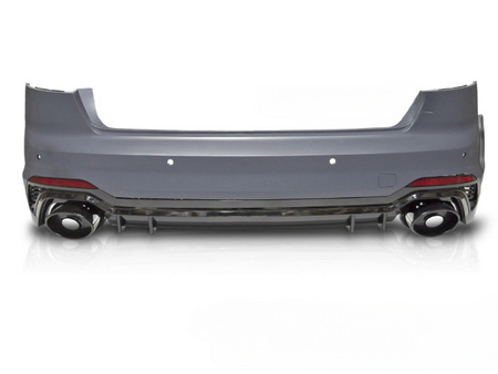 ZDERZAK TYLNY DO AUDI A4 B9 15-19 SPORT STYLE PDC