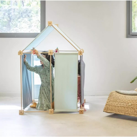 Drewniane klocki konstrukcyjne Maxi Trigonos Kernel Hejmo - 44 el.