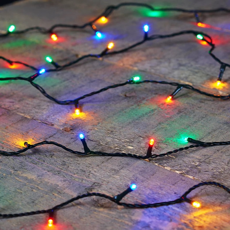 LAMPKI CHOINKOWE 100 LED ZEWNĘTRZNE WEWNĘTRZNE 10M OŚWIETLENIE ŚWIĄTECZNE