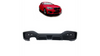 Tylny dyfuzor Matt Black  BMW 1 (F20, F21) Hatchback Facelift 2015-2019