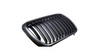 Grill sportowy pojedyncze żeberka Matt Black BMW 3 E36 Compact Facelift 1996-1999