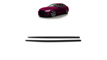 Dokładki progów Matt Black BMW 3 F30 F31 2011-2018