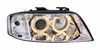 Lampy przednie reflektory Audi A6 C5 xenon D2S ringi