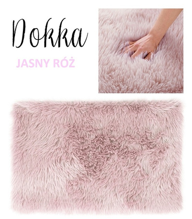 DYWAN DOKKA 75 X 120 CM PROSTOKĄTNY MIĘKKI GRUBY DO SALONU SYPIALNI
