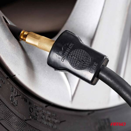Kompresor samochodowy ACOMP-4 metalowy 12V dwutłokowy AMIO-01136